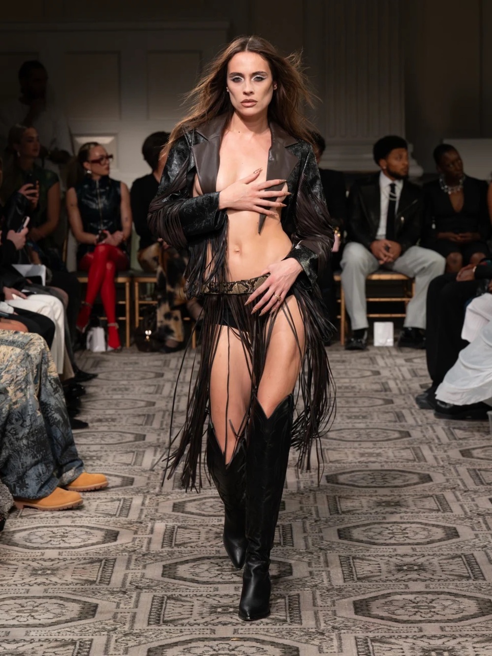 Kim Shui Charlotte Fringe Short